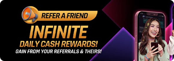 INFINITE DAILY CASH REWARDS!
